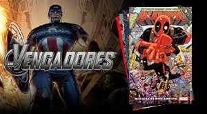 Los Vengadores - Acompaña a Iron Man, al Capitán América, a Thor, a la Viuda Negra, a Spiderman y a todos los héroes de los Vengadores en mas de 10 espectaculares colecciones de cómics. Encuentra Colecciones 100%, Deluxe Miedo Encarnado, Imposibles Vengadores, Los Eternos y todo lo que puedas imaginar lo tenemos aquí. en GAME.es