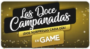 Las Doce Campanadas - Despide el año con GAME. Ofertas especiales de fin de año en videojuegos, consolas y accesorios para cerrar un capítulo y abrir otro cargado de novedades. Celebra cada campanada con los mejores precios y estrena catálogo en el nuevo año. en GAME.es