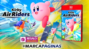 Ya disponible - Compra el juego Kirby Air Riders para Nintendo Switch 2 y llévate SOLO EN GAME un exclusivo marcapáginas de Kirby. en GAME.es