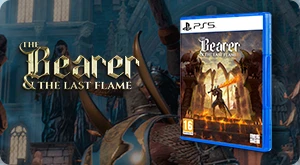 The Bearer - Compra el juego The Bearer & The Last Flame para la consola PS5, una aventura de acción y fantasía oscura en donde la oscuridad ha asolado las tierras de los hombres. en GAME.es
