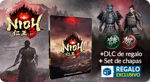 6 de febrero - Compra el juego Nioh 3 Launch Edition y llévate un set exclusivo de 4 Chapas de los Espiritus Guardianes y el DLC "Hellfrost Set". en GAME.es