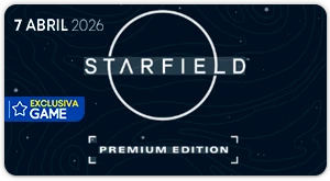 Starfield - Compra Starfield Premium Edition para la consola PS5, un juego de rol de próxima generación ambientado entre las estrellas, en donde podrás hacerte el personaje que desees y explorar con una libertad sin precedentes mientras te embarcas en un viaje épico para desentrañar el mayor misterio de la humanidad. en GAME.es