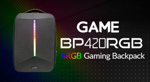 Mochila RGB - GAME BP420RGB es una mochila de transporte diseñada para ordenadores portátiles, tablets y otros dispositivos con iluminación ARGB personalizable mediante conexión bluetooth con tu smartphone, con compartimentos y bolsillos acolchados que la dotan de una gran versatilidad. en GAME.es