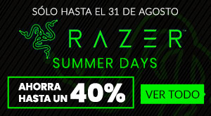 Razer Summer Days - Sólo Hasta el 31 de agostp aprovecha las ofertas Razer Summer Days con descuentos de hasta el 40% en periféricos como auriculares, ratones, alfombrillas, teclados, micrófonos, webcams... en GAME.es