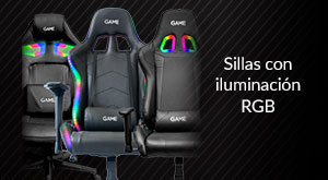 SILLAS RGB - Ilumina tu escritorio de una manera espectacular para que la gente alucine, completamente personalizables por lo que podrás poner el color que más te convenga para el ambiente que quieras crear. en GAME.es