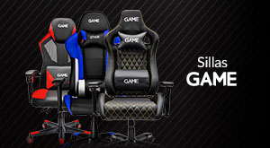 Sillas gaming - Horas de juego necesitan la silla adecuada. Descubre en GAME las mejores sillas gaming ergonómicas de marcas como SecretLab, Newskill y Genesis. Comodidad, soporte lumbar y estilo para tu setup al mejor precio. en GAME.es