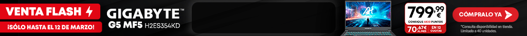 Portátil hasta el 13/03/2026 a las 00:00 en GAME.es