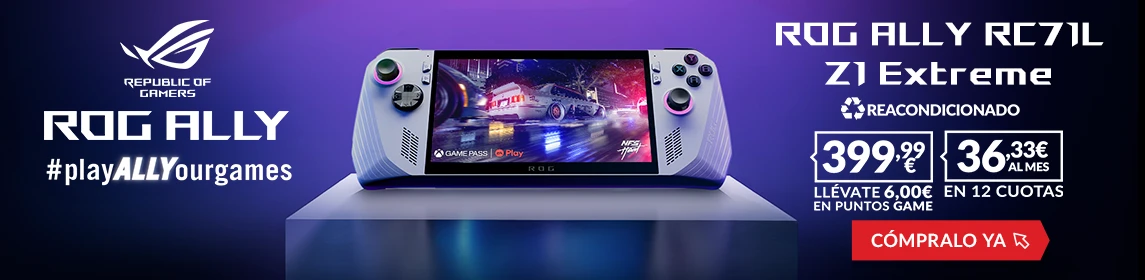 ROG Ally Reacondicionado en GAME.es