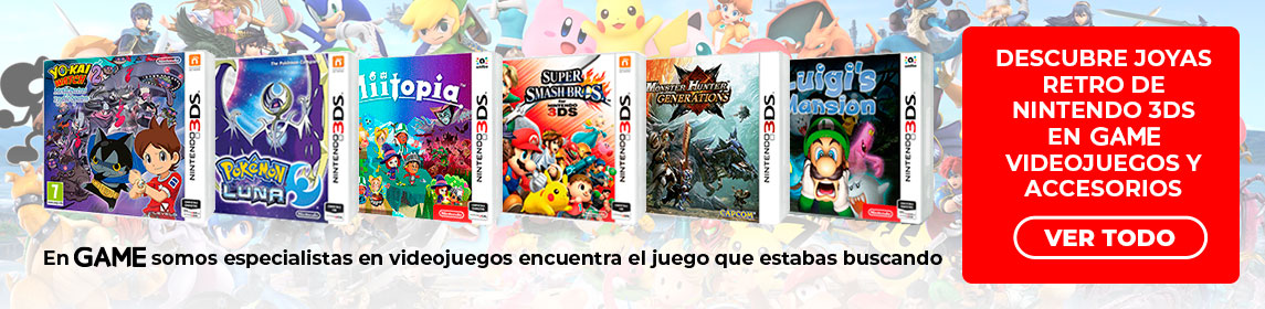 Juegos y accesorios 3DS en GAME.es