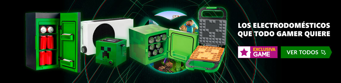 Electrodomésticos XBOX y Minecraft en GAME.es