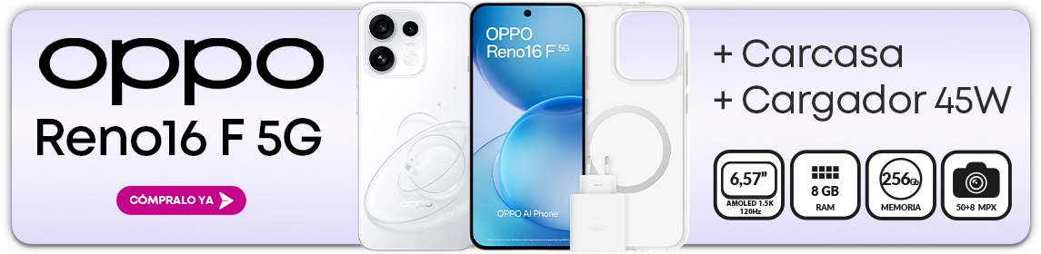 Oppo Reno16 F en GAME.es