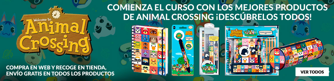 Material Escolar Animal Crossing en GAME.es