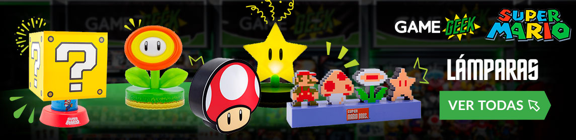Lámparas Super Mario en GAME.es