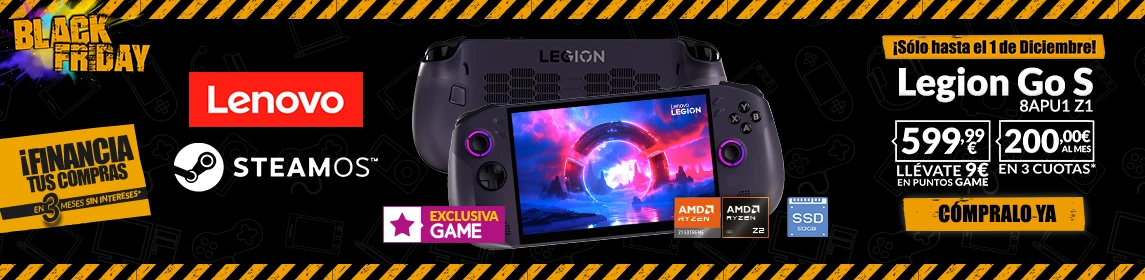 ¡Black! Legion GO S en GAME.es