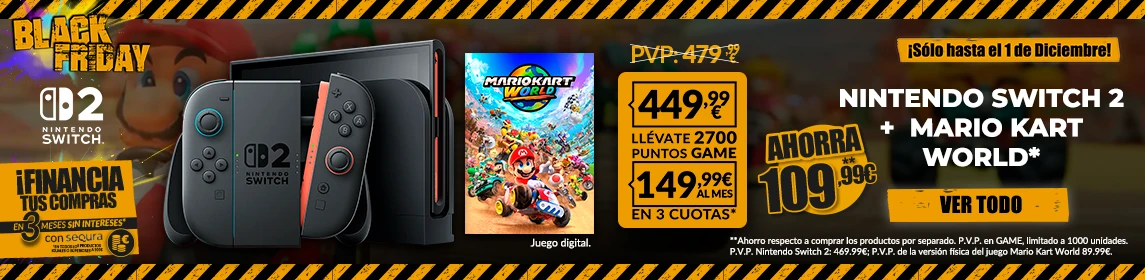 ¡Black! Consolas Switch 2 en GAME.es