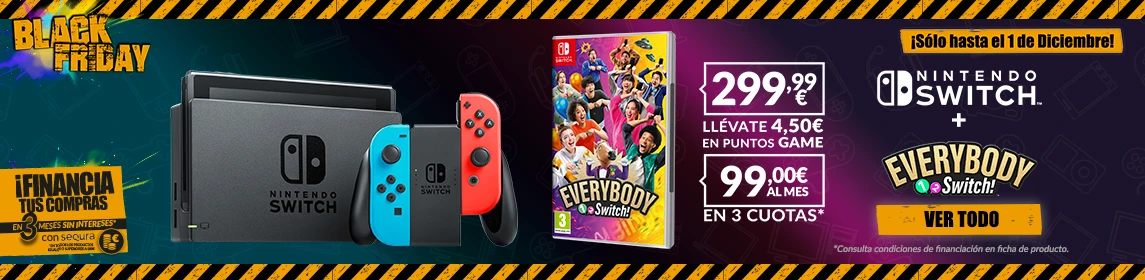 ¡Black! Switch + juego en GAME.es