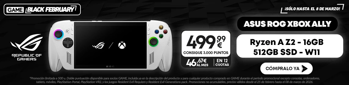 Black February Rog Xbox Ally en GAME.es