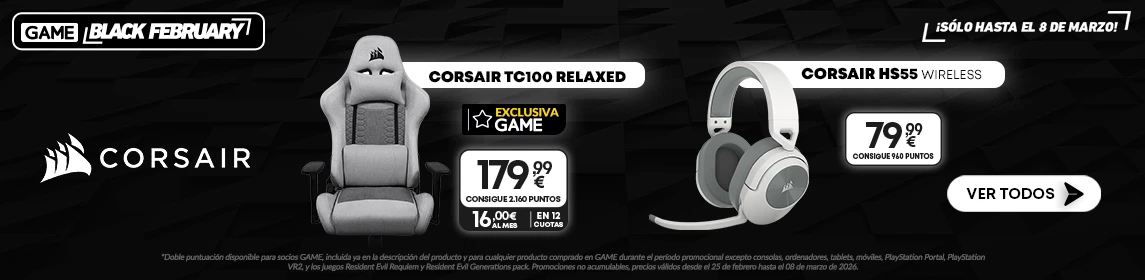Black Feburary Corsair en GAME.es