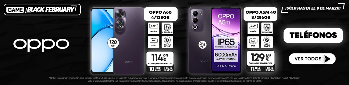 Black February Oppo en GAME.es