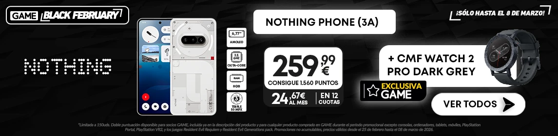 Black February Nothing en GAME.es