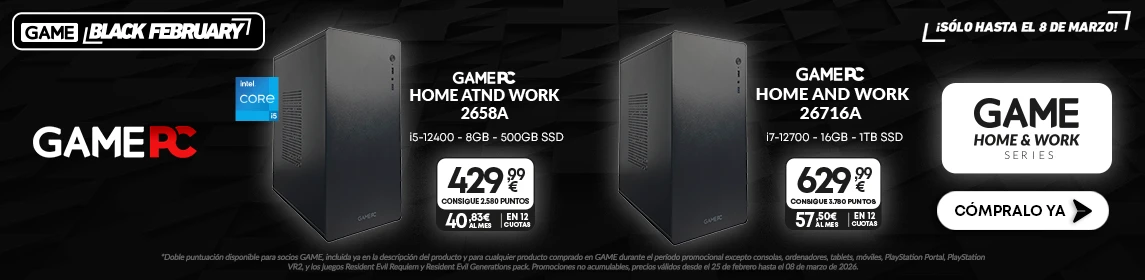 Black February Sobremesas en GAME.es