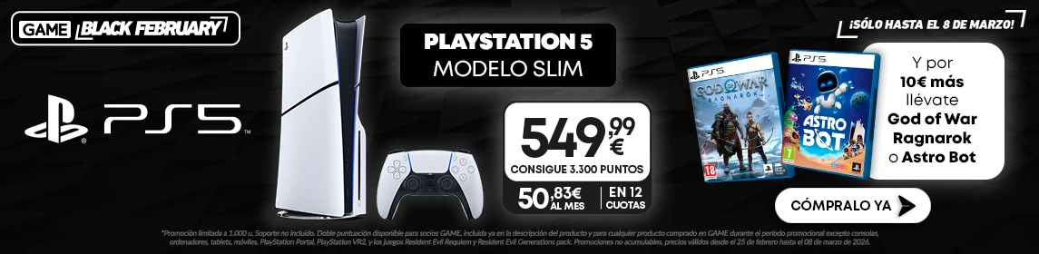 Black February PS5 en GAME.es