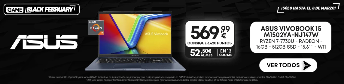 Portátiles en GAME.es