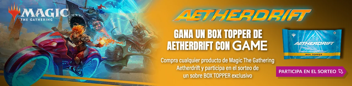 Sorteo Box Topper Aetherdrift en GAME.es