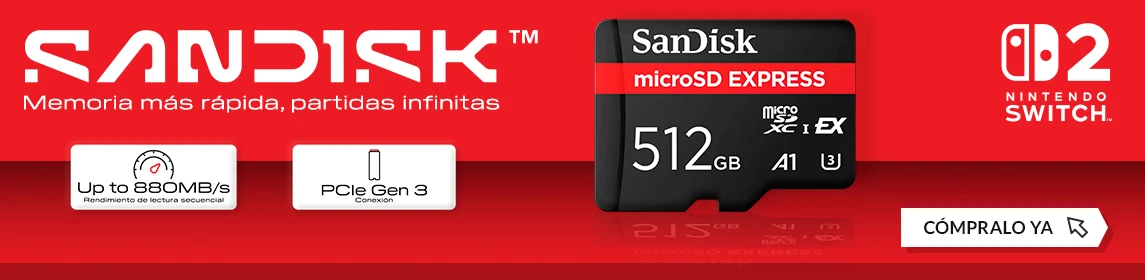 SanDisk Express microSD 512GB en GAME.es