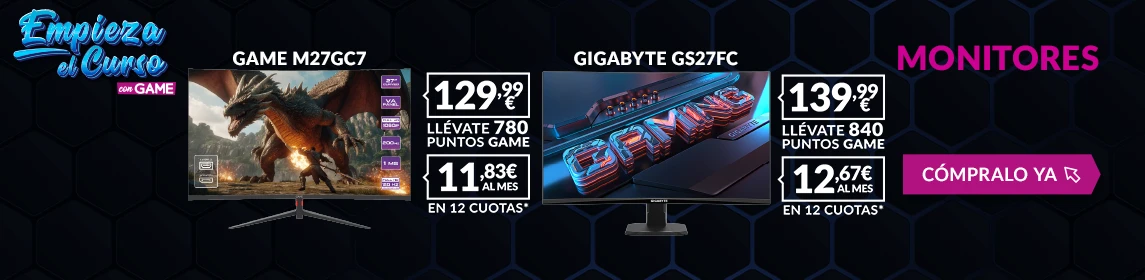 Monitores en GAME.es