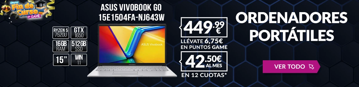 Portátiles en GAME.es