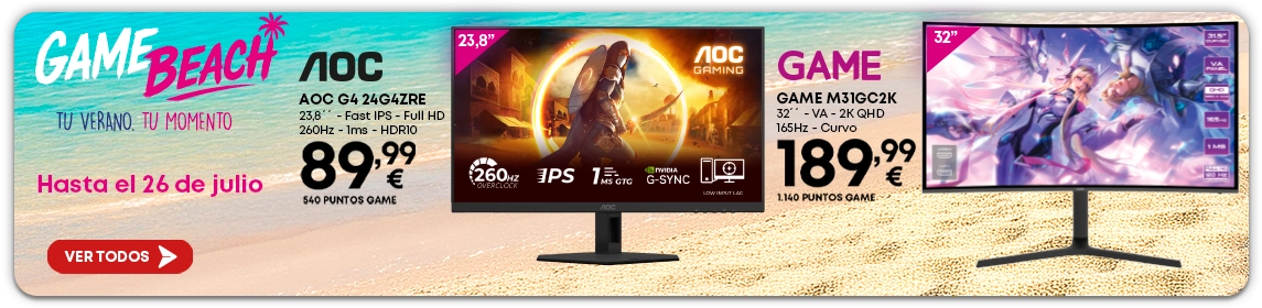 Monitores en GAME.es