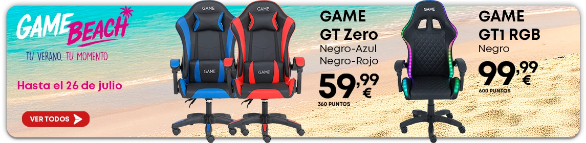 Sillas con descuento en GAME.es