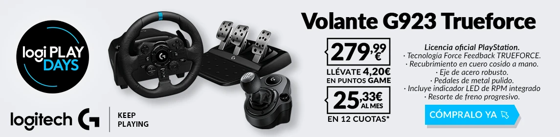 Volante G923 en GAME.es