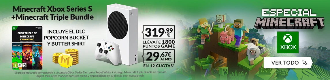 Xbox + Minecraft en GAME.es