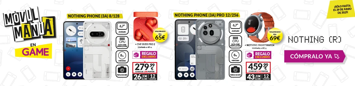 Móvil Manía | Nothing Phone en GAME.es