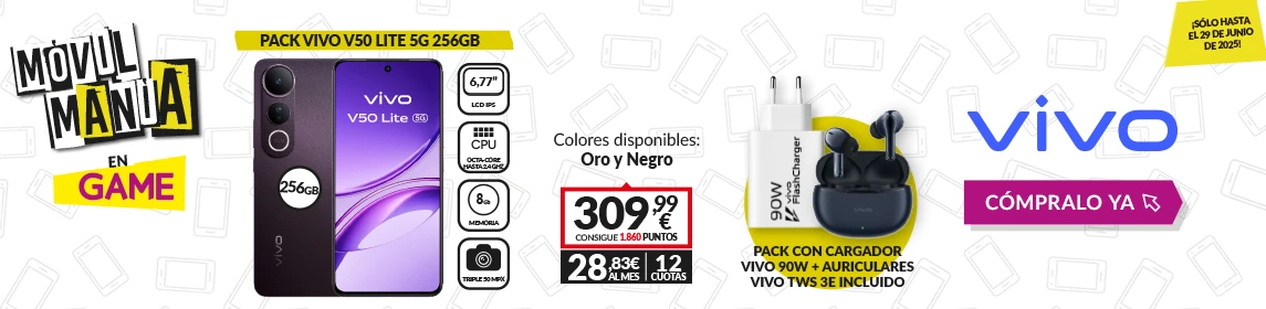 Móvil Manía | Vivo V50 Lite en GAME.es