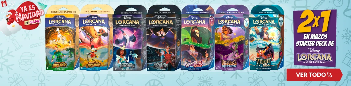 2X1 Mazos Disney Lorcana en GAME.es