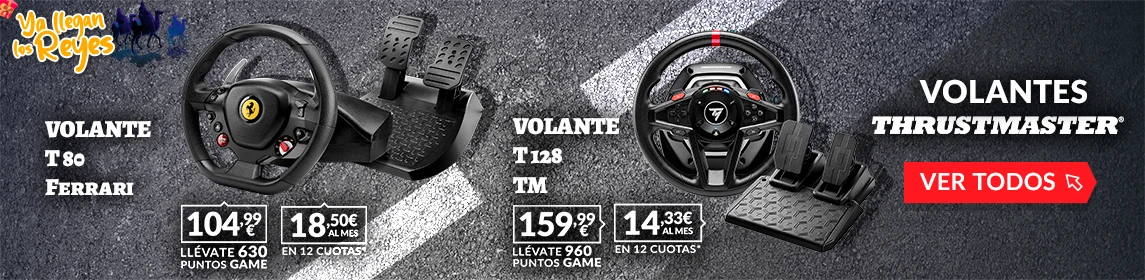 Volantes Thrustmaster en GAME.es