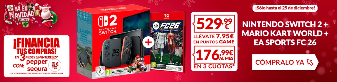 Pack Nintendo + 2 Juegos en GAME.es