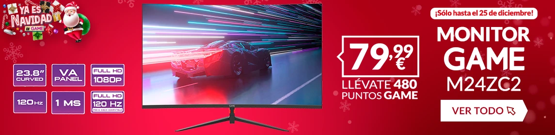 Navidad Monitores en GAME.es