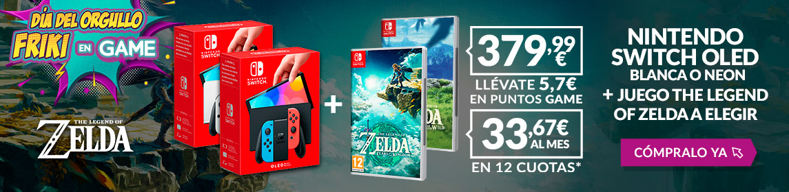Pack Switch Zelda en GAME.es