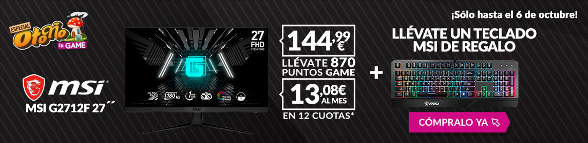 Pack Monitor + Teclado en GAME.es