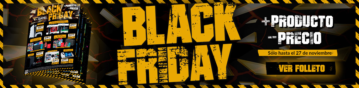 ¡Pre-Black Friday! Ver folleto en GAME.es