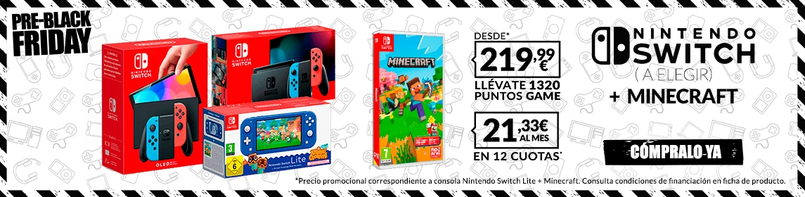 Switch + Minecraft en GAME.es