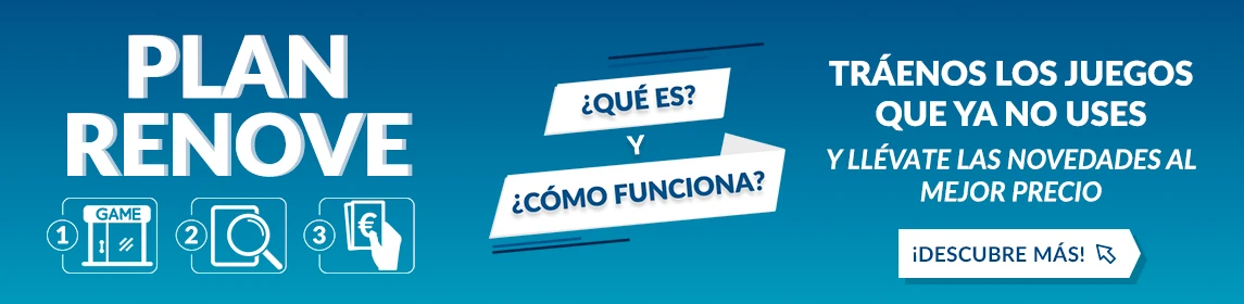 Plan Renove Novedades en GAME.es