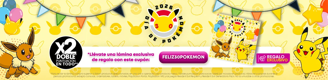 Aniversario Pokémon en GAME.es