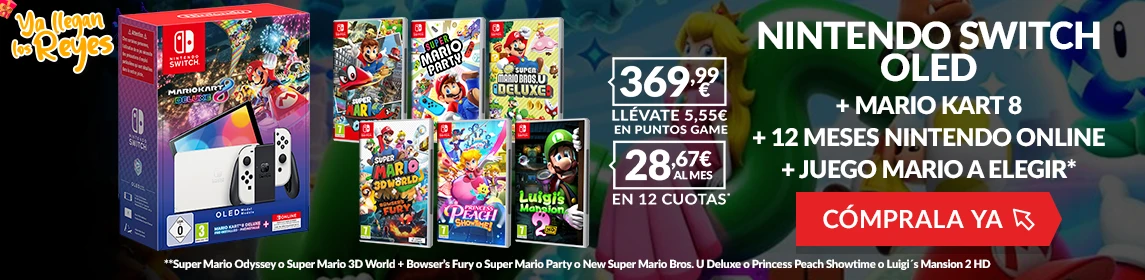 Switch OLED + Juego a elegir en GAME.es