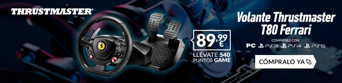 Thrustmaster T80 en GAME.es
