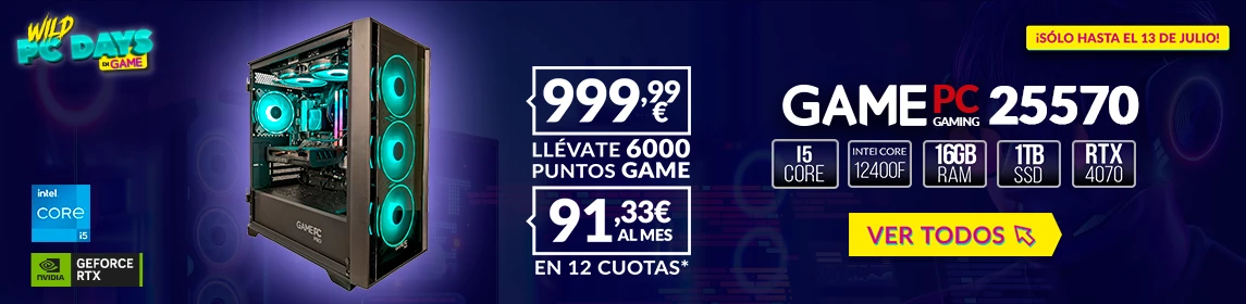 Ordenadores Sobremesas en GAME.es